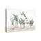 Glass Pots With Plants 36" x 24" Canvas Wall Art